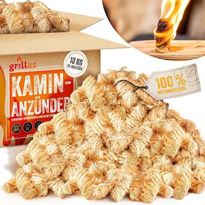 Krbový podpalovač, dřevitá vlna, 10 kg - N